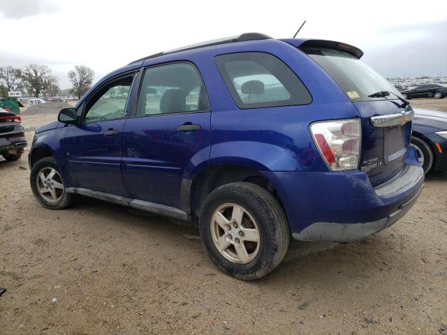 2CNDL13FX76091774 - 2007 CHEVROLET EQUINOX LS BLUE photo 2