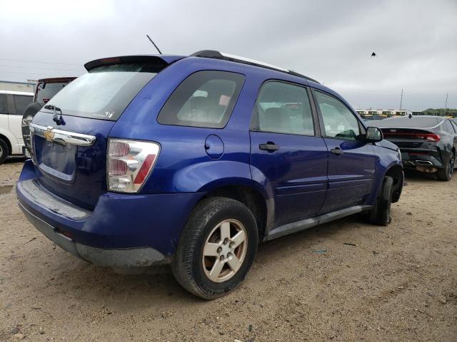 2CNDL13FX76091774 - 2007 CHEVROLET EQUINOX LS BLUE photo 3