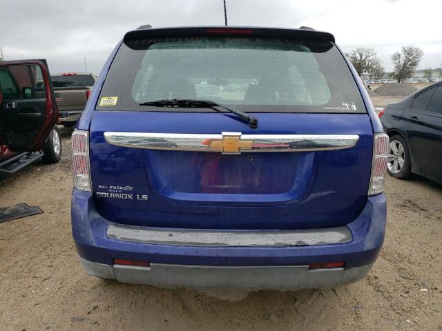 2CNDL13FX76091774 - 2007 CHEVROLET EQUINOX LS BLUE photo 6