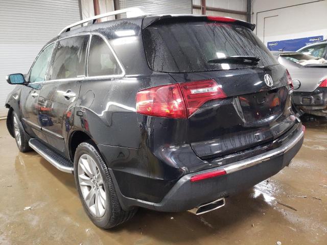 2HNYD2H64DH506955 - 2013 ACURA MDX ADVANCE BLACK photo 2