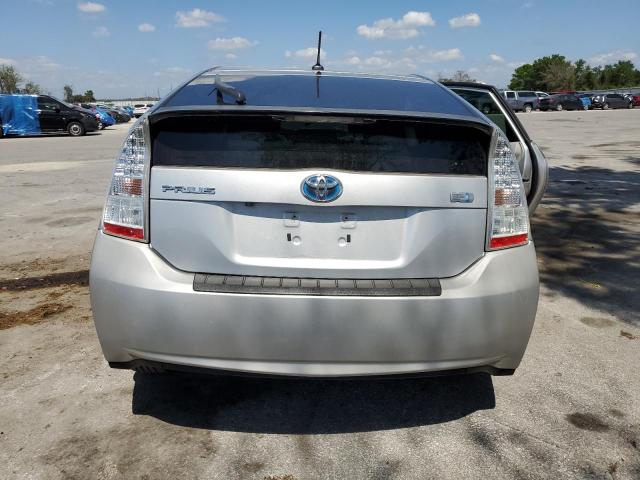 JTDKN3DU5A5063513 - 2010 TOYOTA PRIUS SILVER photo 6