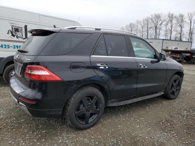 4JGDA5HB8FA558873 - 2015 MERCEDES-BENZ ML 350 4MATIC BLACK photo 3