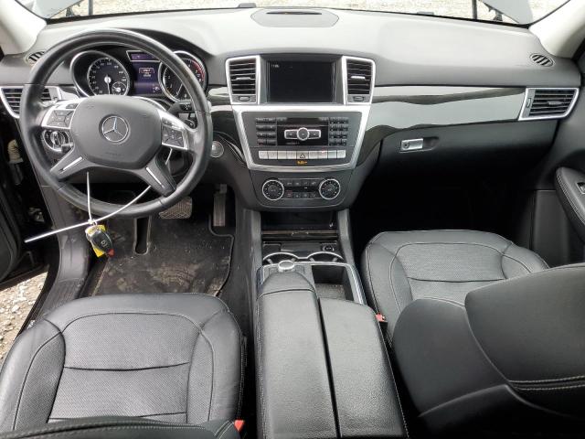 4JGDA5HB8FA558873 - 2015 MERCEDES-BENZ ML 350 4MATIC BLACK photo 8
