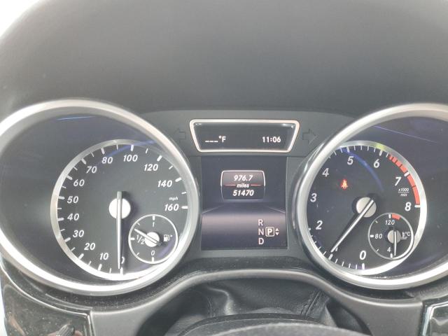 4JGDA5HB8FA558873 - 2015 MERCEDES-BENZ ML 350 4MATIC BLACK photo 9