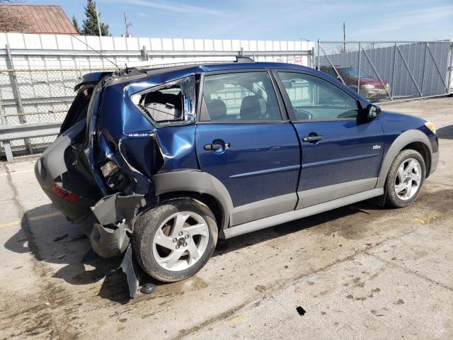 5Y2SL63825Z473972 - 2005 PONTIAC VIBE BLUE photo 3