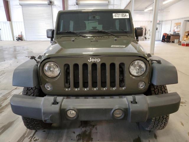 1C4BJWFG4FL600217 - 2015 JEEP WRANGLER RUBICON GREEN photo 5