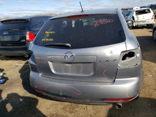 JM3ER2AM0B0397096 - 2011 MAZDA CX-7 SILVER photo 6