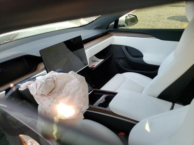 5YJSA1E52NF491552 - 2022 TESLA MODEL S Սպիտակ լուսանկար 7