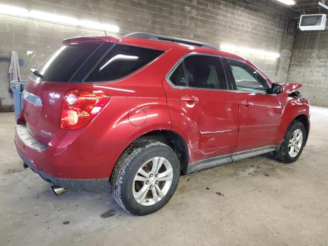 2GNFLDE32D6360161 - 2013 CHEVROLET EQUINOX LT RED photo 3