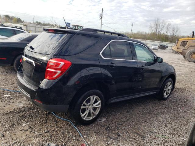 2GNFLFEK0H6343450 - 2017 CHEVROLET EQUINOX LT BLACK photo 3