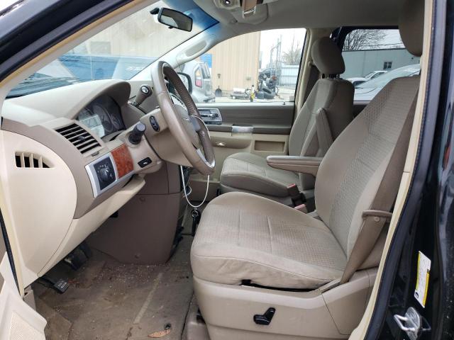 2A8HR54P58R679125 - 2008 CHRYSLER TOWN & COU TOURING შავი ფოტო 7