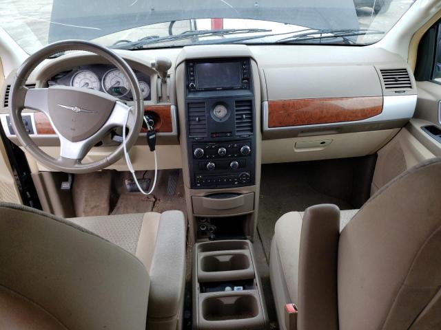 2A8HR54P58R679125 - 2008 CHRYSLER TOWN & COU TOURING შავი ფოტო 8