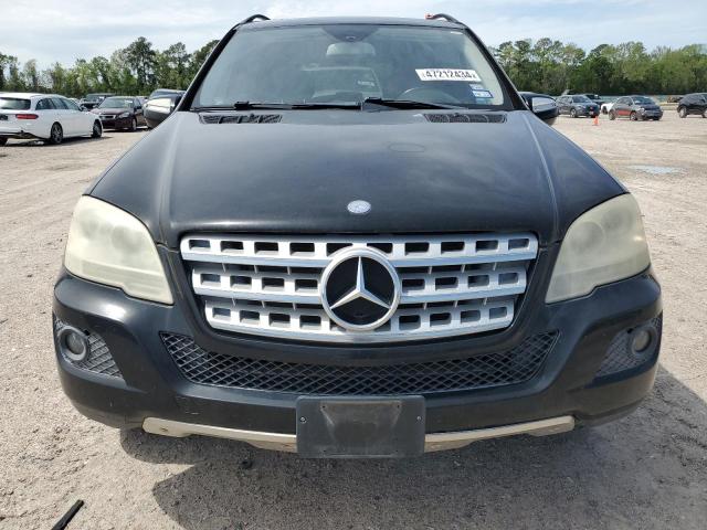 4JGBB86E69A515821 - 2009 MERCEDES-BENZ ML 350 BLACK photo 5