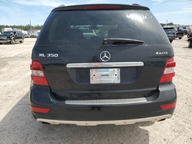 4JGBB86E69A515821 - 2009 MERCEDES-BENZ ML 350 BLACK photo 6