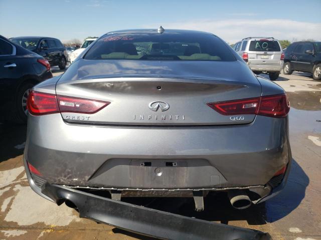 JN1EV7EK8HM361915 - 2017 INFINITI Q60 PREMIUM GRAY photo 6