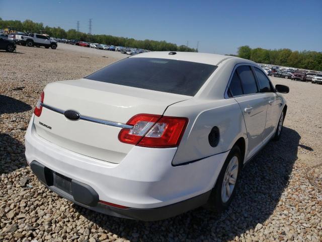 1FAHP2DW7BG116434 - 2011 FORD TAURUS SE WHITE photo 3