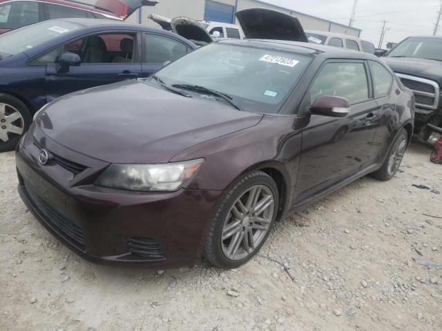 JTKJF5C71D3063372 - 2013 TOYOTA SCION TC 栗色 照片 1