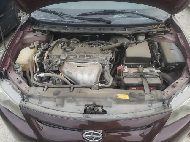 JTKJF5C71D3063372 - 2013 TOYOTA SCION TC 栗色 照片 11