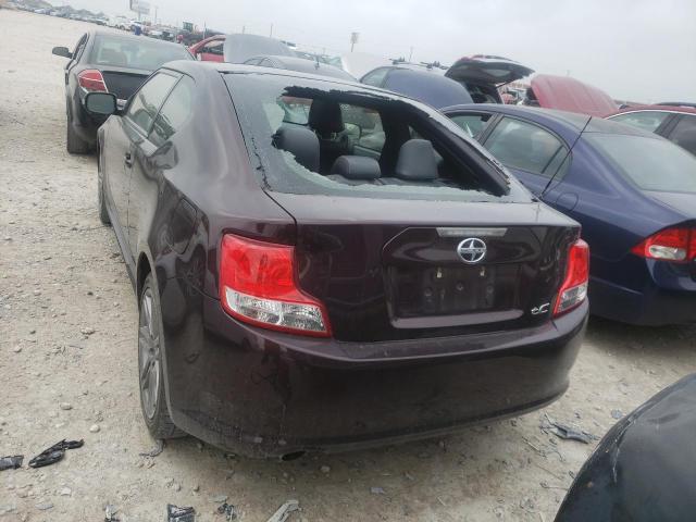 JTKJF5C71D3063372 - 2013 TOYOTA SCION TC 栗色 照片 6