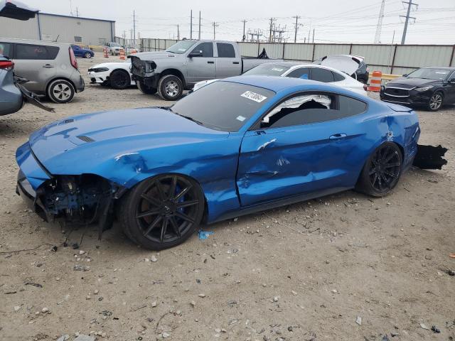 1FA6P8CF3M5127389 - 2021 FORD MUSTANG GT BLUE photo 1