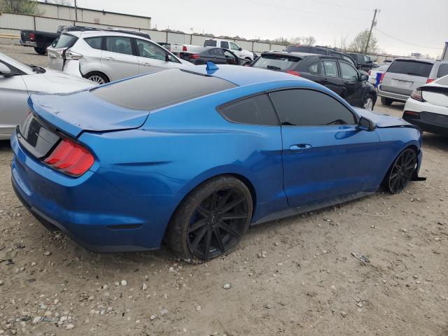 1FA6P8CF3M5127389 - 2021 FORD MUSTANG GT BLUE photo 3