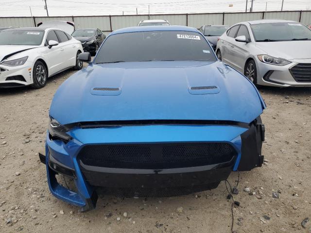 1FA6P8CF3M5127389 - 2021 FORD MUSTANG GT BLUE photo 5