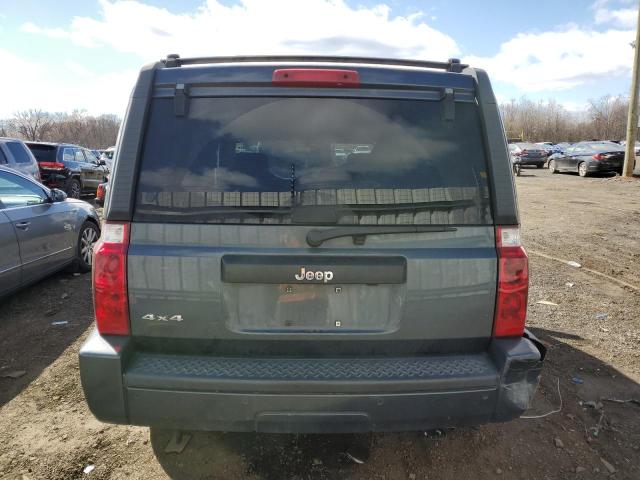 1J8HG48N66C346351 - 2006 JEEP COMMANDER BLUE photo 6