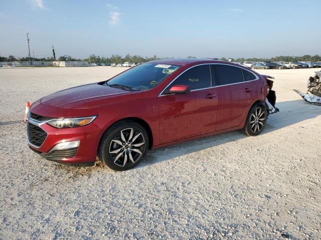 1G1ZG5ST4LF023802 - 2020 CHEVROLET MALIBU RS MAROON photo 1