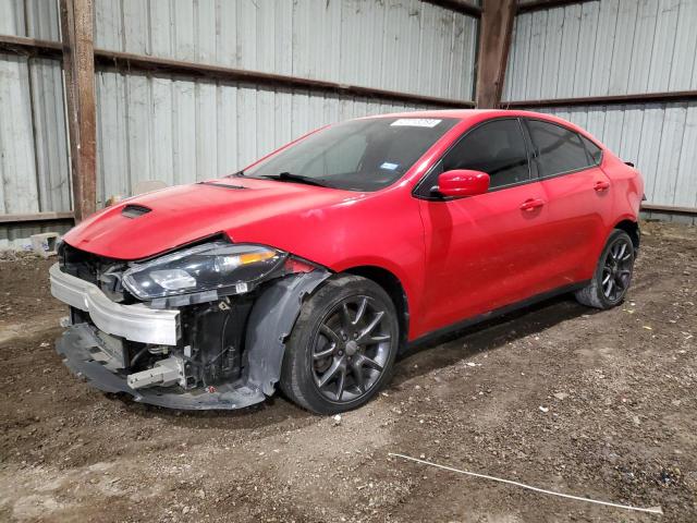 1C3CDFBB8GD728353 - 2016 DODGE DART SXT RED photo 1