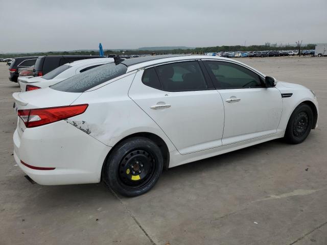 5XXGR4A63CG007946 - 2012 KIA OPTIMA SX WHITE photo 3