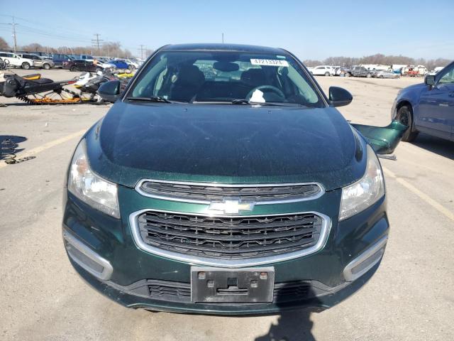 1G1PC5SB0F7126787 - 2015 CHEVROLET CRUZE LT GREEN photo 5