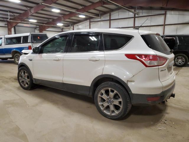 1FMCU9H90DUC22086 - 2013 FORD ESCAPE SEL WHITE photo 2