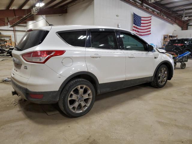 1FMCU9H90DUC22086 - 2013 FORD ESCAPE SEL WHITE photo 3