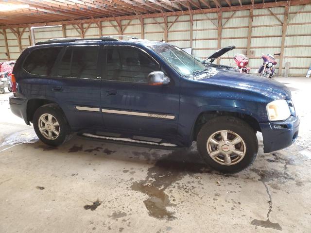 1GKDT13S142165887 - 2004 GMC ENVOY BLUE photo 4