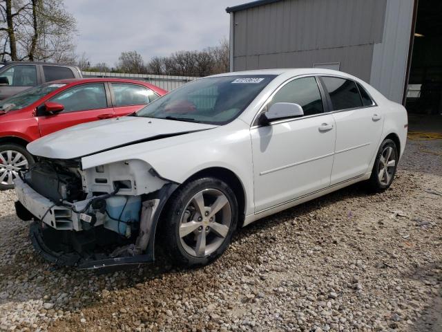 1G1ZC5EU2BF134380 - 2011 CHEVROLET MALIBU 1LT WHITE photo 1