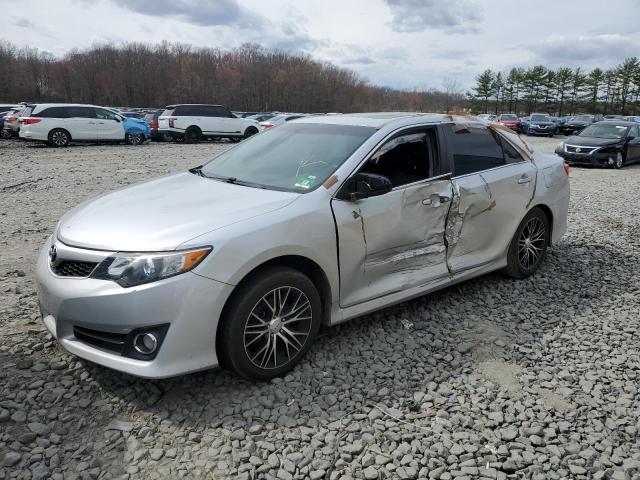 4T1BK1FK7CU006470 - 2012 TOYOTA CAMRY SE GRAY photo 1