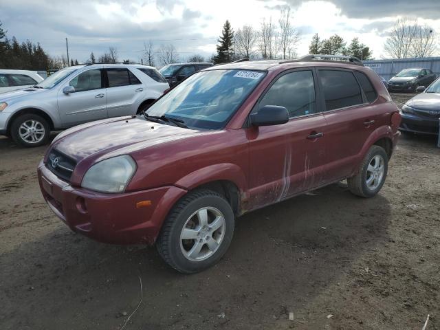 KM8JM12B27U625933 - 2007 HYUNDAI TUCSON GLS RED photo 1