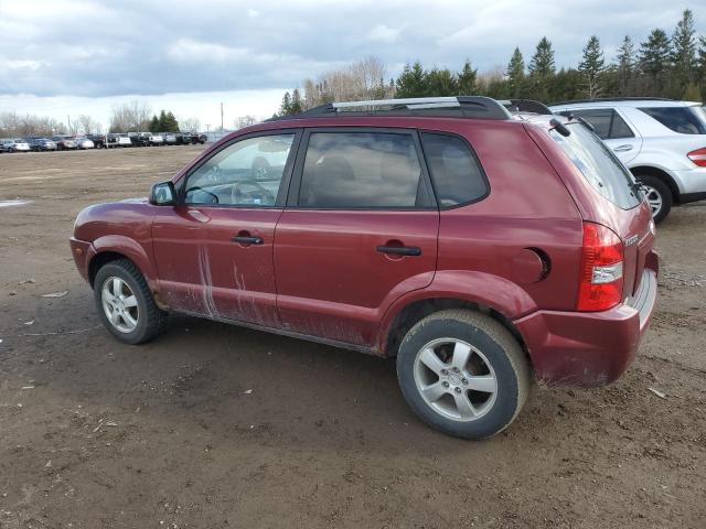 KM8JM12B27U625933 - 2007 HYUNDAI TUCSON GLS RED photo 2