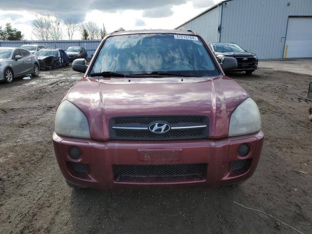 KM8JM12B27U625933 - 2007 HYUNDAI TUCSON GLS RED photo 5