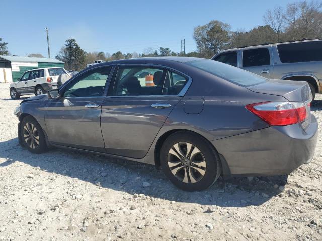 1HGCR2F38FA116714 - 2015 HONDA ACCORD LX GRAY photo 2