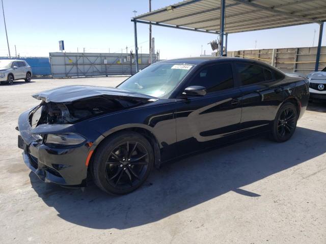 2C3CDXHG6GH312975 - 2016 DODGE CHARGER SXT BLACK photo 1