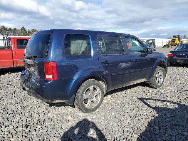 5FNYF4H53FB020732 - 2015 HONDA PILOT EXL BLUE photo 3