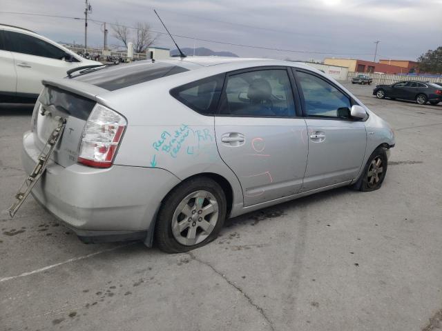 JTDKB20U677552654 - 2007 TOYOTA PRIUS SILVER photo 3