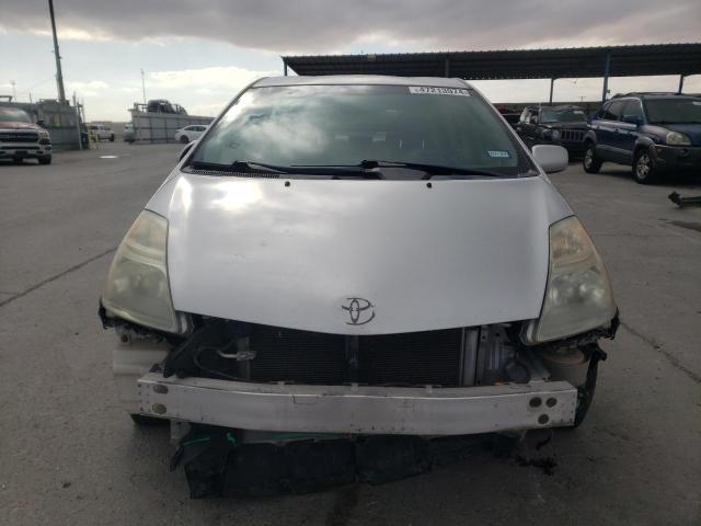 JTDKB20U677552654 - 2007 TOYOTA PRIUS SILVER photo 5