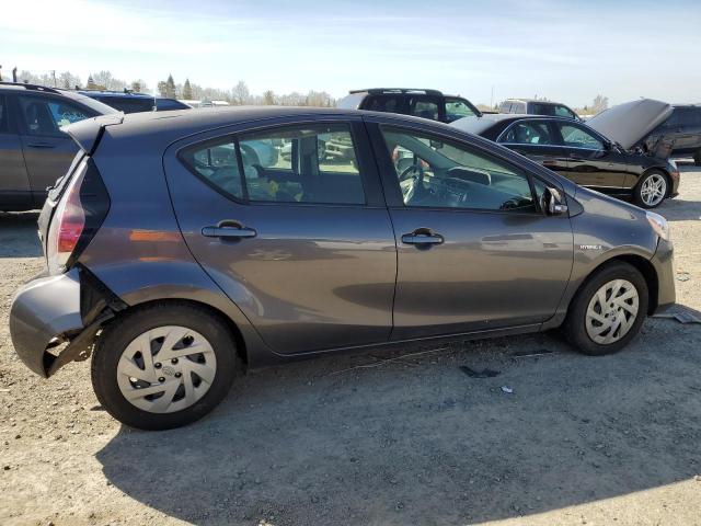 JTDKDTB39G1589690 - 2016 TOYOTA PRIUS C GRAY photo 3