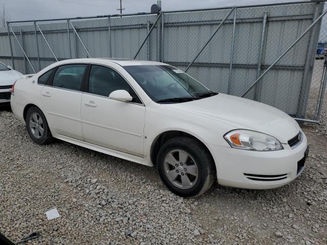 2G1WT57KX91105273 - 2009 CHEVROLET IMPALA 1LT WHITE photo 4