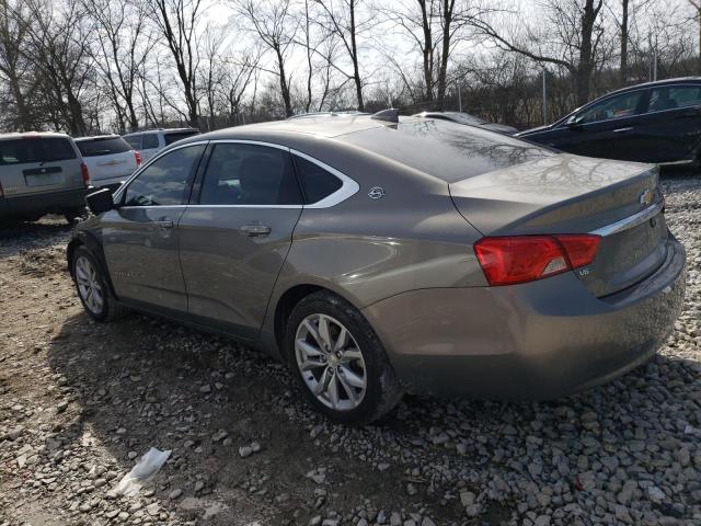 2G1105S30J9132684 - 2018 CHEVROLET IMPALA LT GRAY photo 2