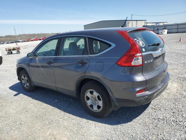 3CZRM3H3XFG702563 - 2015 HONDA CR-V LX GRAY photo 2