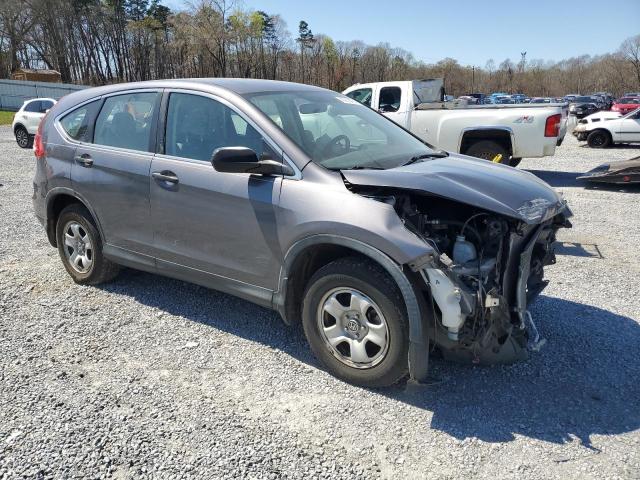 3CZRM3H3XFG702563 - 2015 HONDA CR-V LX GRAY photo 4