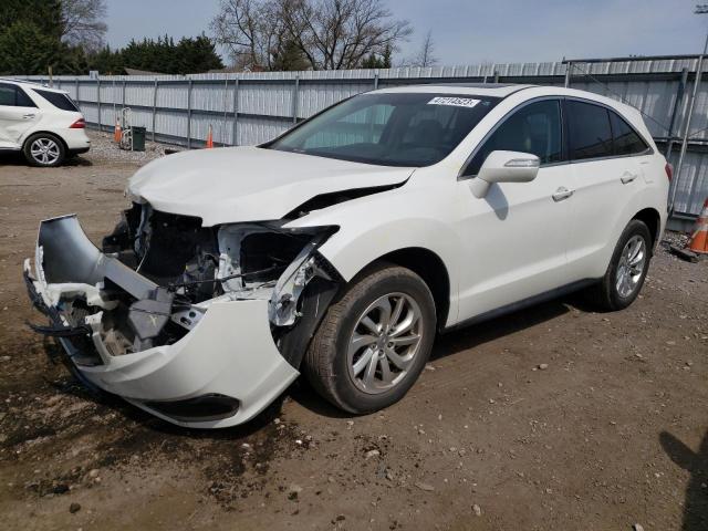 5J8TB4H57JL024389 - 2018 ACURA RDX TECHNOLOGY WHITE photo 1